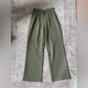 Abercrombie & Fitch Sloane Tailored Wide Leg Pants
